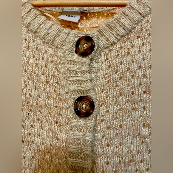 Ichi brown cardigan - Picture 1 of 4